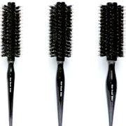 Used with hair dryers, rollbrushes are disigned to add curl, curve and volume to straight hair.
